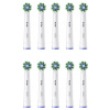 Oral-B Cross Action vyměnitelné nástavce pro elektrické kartáčky 10 ks bílá Oral-B Cross Action vyměnitelné nástavce pro elektrické kartáčky 10 ks bílá