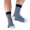 Ponožky šikmé pruhy modré, Tag socks - L 43–46 Ponožky šikmé pruhy modré, Tag socks - L 43–46