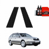 2v1 Karbónová fólia na stĺpiky pre Škoda Octavia 2 Kombi (2004-2008) 2v1 Karbónová fólia na stĺpiky pre Škoda Octavia 2 Kombi (2004-2008)
