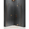 New Trendy Avexa Copper Brushed sprchovací kút 90x90 cm medená brúsené/priehľadné sklo EXK-3821 New Trendy Avexa Copper Brushed sprchovací kút 90x90 cm medená brúsené/priehľadné sklo EXK-3821