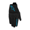 ALPINESTARS rukavice REEF V2, ALPINESTARS, dámské (černá/modrá, vel. XS) ALPINESTARS rukavice REEF V2, ALPINESTARS, dámské (černá/modrá, vel. XS)