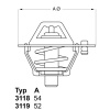 Termostat chladenia BorgWarner (Wahler) 3119.88D3 Termostat chladenia BorgWarner (Wahler) 3119.88D3