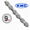KMC Reťaz X 9 šedá, v sáčku, 116 článkov, X 9-73 KMC Reťaz X 9 šedá, v sáčku, 116 článkov, X 9-73
