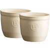 Kokilky Emile Henry 8 cm krémové, 2 ks Kokilky Emile Henry 8 cm krémové, 2 ks