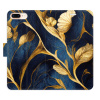 Flip pouzdro iSaprio - Apple iPhone 7 Plus / 8 Plus - GoldBlue - kapsičky na karty (Knížkový flip kryt, obal, pouzdro iSaprio na mobil Apple iPhone 7 Plus / 8 Plus - GoldBlue - 360° ochrana telefonu, Flip pouzdro iSaprio - Apple iPhone 7 Plus / 8 Plus - GoldBlue - kapsičky na karty (Knížkový flip kryt, obal, pouzdro iSaprio na mobil Apple iPhone 7 Plus / 8 Plus - GoldBlue - 360° ochrana telefonu,