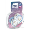 LOVI Dynamický utišujúci cumlík Night&Day (0-3m) Boy, 2 ks LOVI Dynamický utišujúci cumlík Night&Day (0-3m) Boy, 2 ks