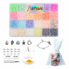 Sada korálikov na výrobu šperkov, pastelové farby - Artsome Sada korálikov na výrobu šperkov, pastelové farby - Artsome