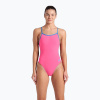 Dámske jednodielne plavky arena Lace Back Solid shocking pink/blue river Dámske jednodielne plavky arena Lace Back Solid shocking pink/blue river