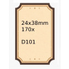 NIIMBOT Etikety Nálepky na D101 24*38mm 170ks NIIMBOT Etikety Nálepky na D101 24*38mm 170ks