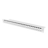 LANBERG PATCH PANEL BLANK 24 PORTŮ 1U PRO MODULY KEYSTONE ŠEDÝ PPKS-1024-S LANBERG PATCH PANEL BLANK 24 PORTŮ 1U PRO MODULY KEYSTONE ŠEDÝ PPKS-1024-S