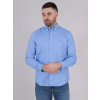 Tommy Hilfiger pánska modrá košeľa MW0MW38140 S Tommy Hilfiger pánska modrá košeľa MW0MW38140 S