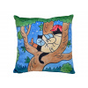 Polštář 30x30 cm, kocour Mikeš, strom Polštář 30x30 cm, kocour Mikeš, strom