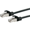 Schwaiger síťový kabel CAT 6 (SF/UTP) zástrčka RJ45 > zástrčka RJ45 1 m černý Schwaiger síťový kabel CAT 6 (SF/UTP) zástrčka RJ45 > zástrčka RJ45 1 m černý