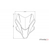 PUIG Plexi na motorku PUIG NEW GEN. SPORT 20618N čierna PUIG Plexi na motorku PUIG NEW GEN. SPORT 20618N čierna