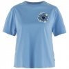 Fjällräven Fjällblomster Logo T-shirt W, Veľkosť M, Farba ULTRAMARINE Fjällräven Fjällblomster Logo T-shirt W, Veľkosť M, Farba ULTRAMARINE