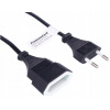 PremiumCord Kábel sieťový predlžovací 230V, 2 m PremiumCord Kábel sieťový predlžovací 230V, 2 m