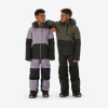 DREAMSCAPE Chlapčenská snowboardová bunda SNB 500 dlhá a veľmi odolná kaki 12 rokov DREAMSCAPE Chlapčenská snowboardová bunda SNB 500 dlhá a veľmi odolná kaki 12 rokov