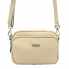 MiaMore 01-062 SILVER béžová dámska kožená kabelka 18,5 x 13,5 x 7,5 cm MiaMore 01-062 SILVER béžová dámska kožená kabelka 18,5 x 13,5 x 7,5 cm