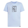 Detské Tričko s krátkym rukávom ADIDAS J FOOTBALL T KA0545 – Modrá Detské Tričko s krátkym rukávom ADIDAS J FOOTBALL T KA0545 – Modrá