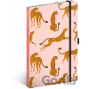 Baagl Notes Leopardi linkovaný 13 × 21 cm Baagl Notes Leopardi linkovaný 13 × 21 cm