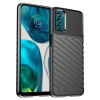 Gumený kryt THUNDERBOLT na Motorola Moto G42 - Čierna Gumený kryt THUNDERBOLT na Motorola Moto G42 - Čierna