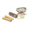 Darčekový box Biela šalvia, Levanduľa, Palo Santo, mušľa Abalone Darčekový box Biela šalvia, Levanduľa, Palo Santo, mušľa Abalone