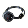 Síťový kabel pro výstup UPS - redukce PC konektor Síťový kabel pro výstup UPS - redukce PC konektor