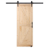 Vevor Súprava posuvných drevených dverí 30×84 Vevor Súprava posuvných drevených dverí 30×84