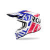 přilba STRYCKER Brave, AIROH (lesklá modrá/červená, vel. S) 2025 přilba STRYCKER Brave, AIROH (lesklá modrá/červená, vel. S) 2025