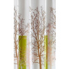 Sprchový záves 180x180cm, polyester, biela/zelená, strom Sprchový záves 180x180cm, polyester, biela/zelená, strom