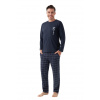 PÁNSKE PYŽAMO 810 J/25 tmavě modrá XL PÁNSKE PYŽAMO 810 J/25 tmavě modrá XL