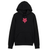 FOX W Fox Head Fleece Po, Black/Pink - L FOX W Fox Head Fleece Po, Black/Pink - L