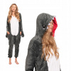 Pyžamo Dámska kombinéza Kigurumi Kostým Onie Sivý Žralok 165-175 cm L Pyžamo Dámska kombinéza Kigurumi Kostým Onie Sivý Žralok 165-175 cm L
