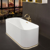 VILLEROY & BOCH Finion voľne stojaca vaňa z materiálu Quaryl (bez spoja medzi panelom a vaňou), odtok v strede, 1700 x 700 x 633 mm, lišta Design, funkcia Emotion, Gold, Stone White, UBQ177FIN7A300V1R VILLEROY & BOCH Finion voľne stojaca vaňa z materiálu Quaryl (bez spoja medzi panelom a vaňou), odtok v strede, 1700 x 700 x 633 mm, lišta Design, funkcia Emotion, Gold, Stone White, UBQ177FIN7A300V1R
