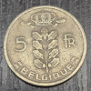 Belgicko 5 Franc 1950 463 Belgicko 5 Franc 1950 463