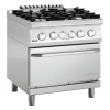 Bartscher Plynový sporák 70040 EB21 s elektrickou rúrou GN 2/1 | Bartscher Bartscher Plynový sporák 70040 EB21 s elektrickou rúrou GN 2/1 | Bartscher