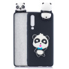 Gumený 3D kryt na Huawei P30 - Blue Bow Panda Gumený 3D kryt na Huawei P30 - Blue Bow Panda