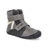 Barefoot detské zimné topánky D.D.step - W073-52306 tmavo sivé Barefoot detské zimné topánky D.D.step - W073-52306 tmavo sivé