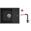 Sinks Linea 600 Granblack + Mix 3 P GR Sinks Linea 600 Granblack + Mix 3 P GR
