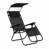 Ležadlo MultiGarden 67x86x120 cm čierne Ležadlo MultiGarden 67x86x120 cm čierne