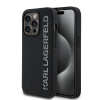 Karl Lagerfeld 3D Rubber Glitter Logo zadný kryt pre iPhone 14 Pro Black Karl Lagerfeld 3D Rubber Glitter Logo zadný kryt pre iPhone 14 Pro Black