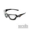 Falcon Anti-Fog Lens Safety Specs - Black Scruffs Falcon Anti-Fog Lens Safety Specs - Black Scruffs