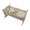 KOŁYSKA GRAWEROWANA PRE BÁBIKY + POSTEĽNÁ BIELIZEŇ, MATRAC KOŁYSKA GRAWEROWANA PRE BÁBIKY + POSTEĽNÁ BIELIZEŇ, MATRAC