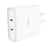 TRUST GaN Nabíječka MAXO 100W 2-Port, USB-C, bílá 25528 TRUST GaN Nabíječka MAXO 100W 2-Port, USB-C, bílá 25528