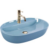 Umývadlo na dosku REA Aura 61 L.Blue Shiny Umývadlo na dosku REA Aura 61 L.Blue Shiny