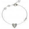 GUESS Ladies Silver Tone Bracelet JUBB05022JWRHS GUESS Ladies Silver Tone Bracelet JUBB05022JWRHS