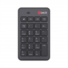 C-TECH klávesnice KBN-02W, bezdrátová, numerická, 23 kláves, USB slim black C-TECH klávesnice KBN-02W, bezdrátová, numerická, 23 kláves, USB slim black