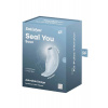 Satisfyer Seal You Soon Rechargeable Air-Pulse Clitoral Stimulator Blue Satisfyer Seal You Soon Rechargeable Air-Pulse Clitoral Stimulator Blue