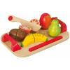 Drevený podnos s ovocím Chopping Board Fruits Eichhorn 12 dielov od 24 mes Drevený podnos s ovocím Chopping Board Fruits Eichhorn 12 dielov od 24 mes
