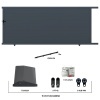 Posuvná hliníková brána 4000 x 1862 mm s pohonom TU4324KSD Posuvná hliníková brána 4000 x 1862 mm s pohonom TU4324KSD